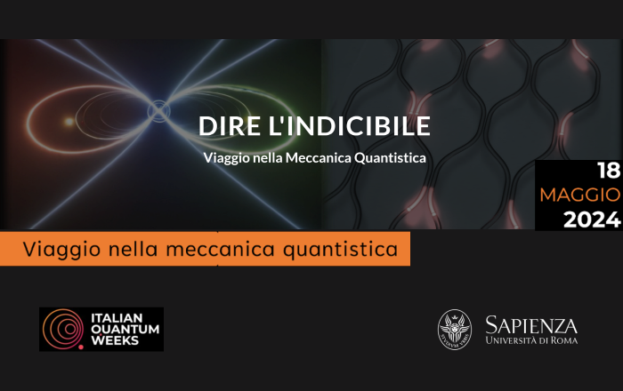 Dire l'indicibile | Italian Quantum Weeks